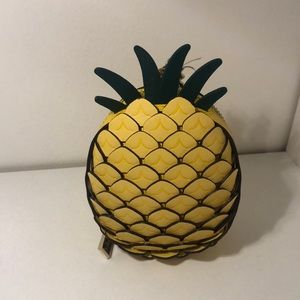 Kate Spade Novelty Pineapple Coin Purse Keychain